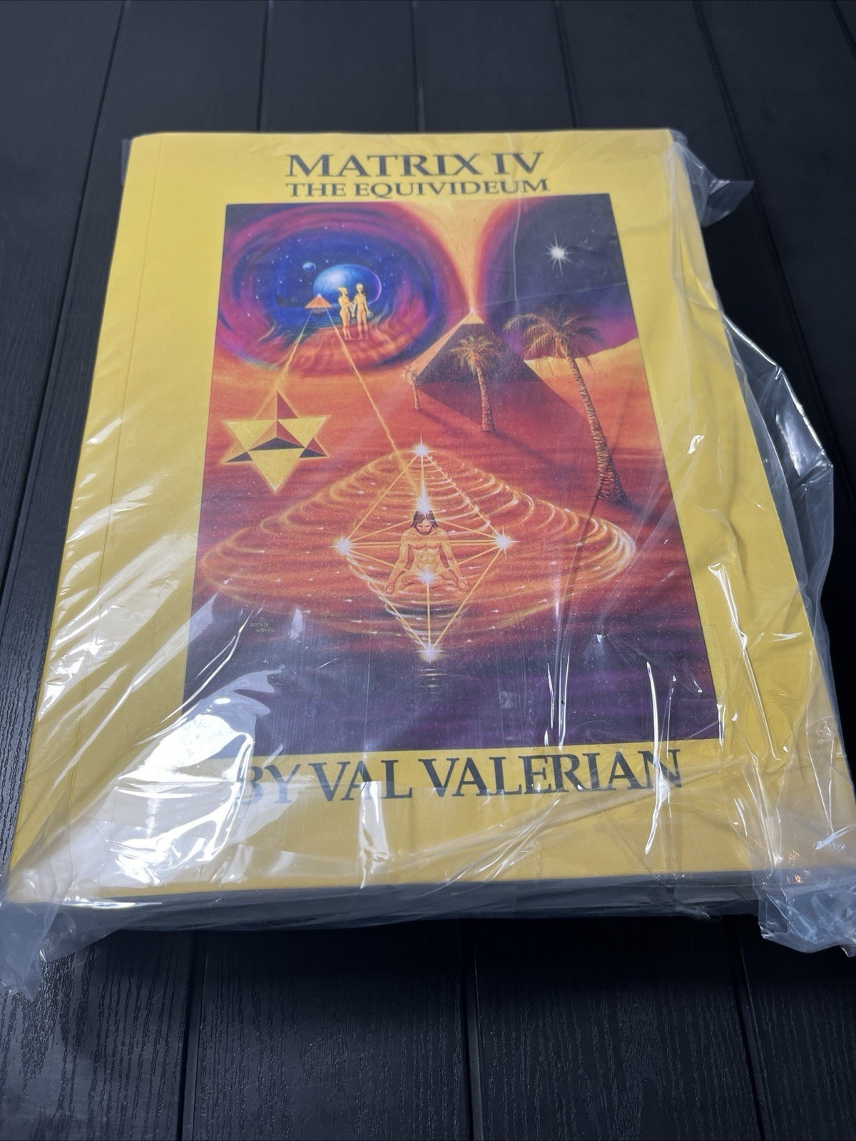 MATRIX IV THE EQUIVIDEUM By VAL VALERIAN,1080 pages,Large Book 8.5*11*2”,Reprint