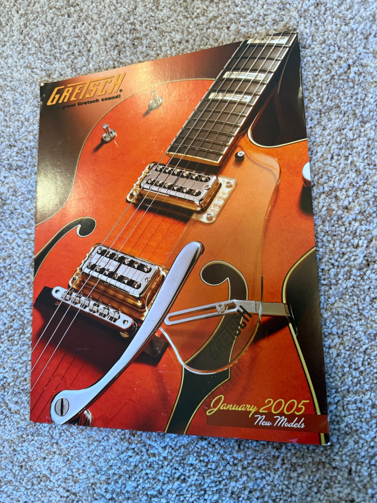 2005 Gretsch Guitar Catalog Excellent Condition