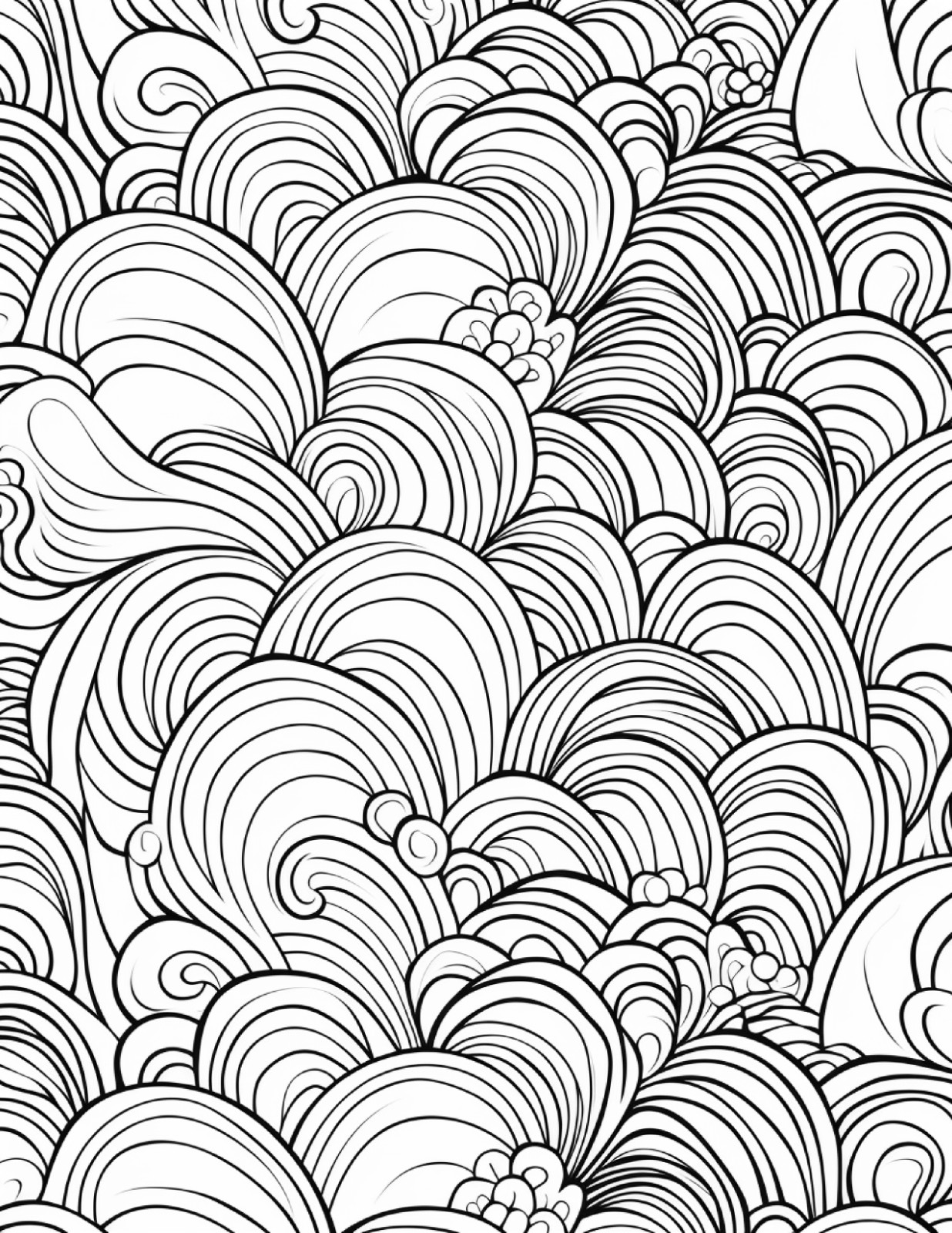 Relaxing Patterns Coloring Book fo
