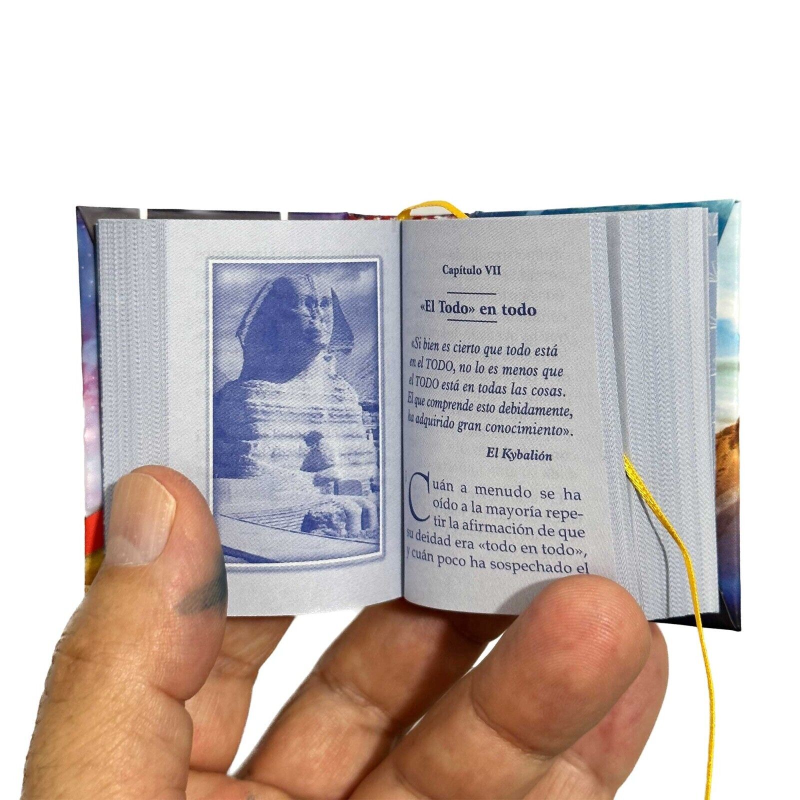 El Kybalion, sabiduria antigua Grecia y Egipto mini book 2.65″ high 432 pages HC
