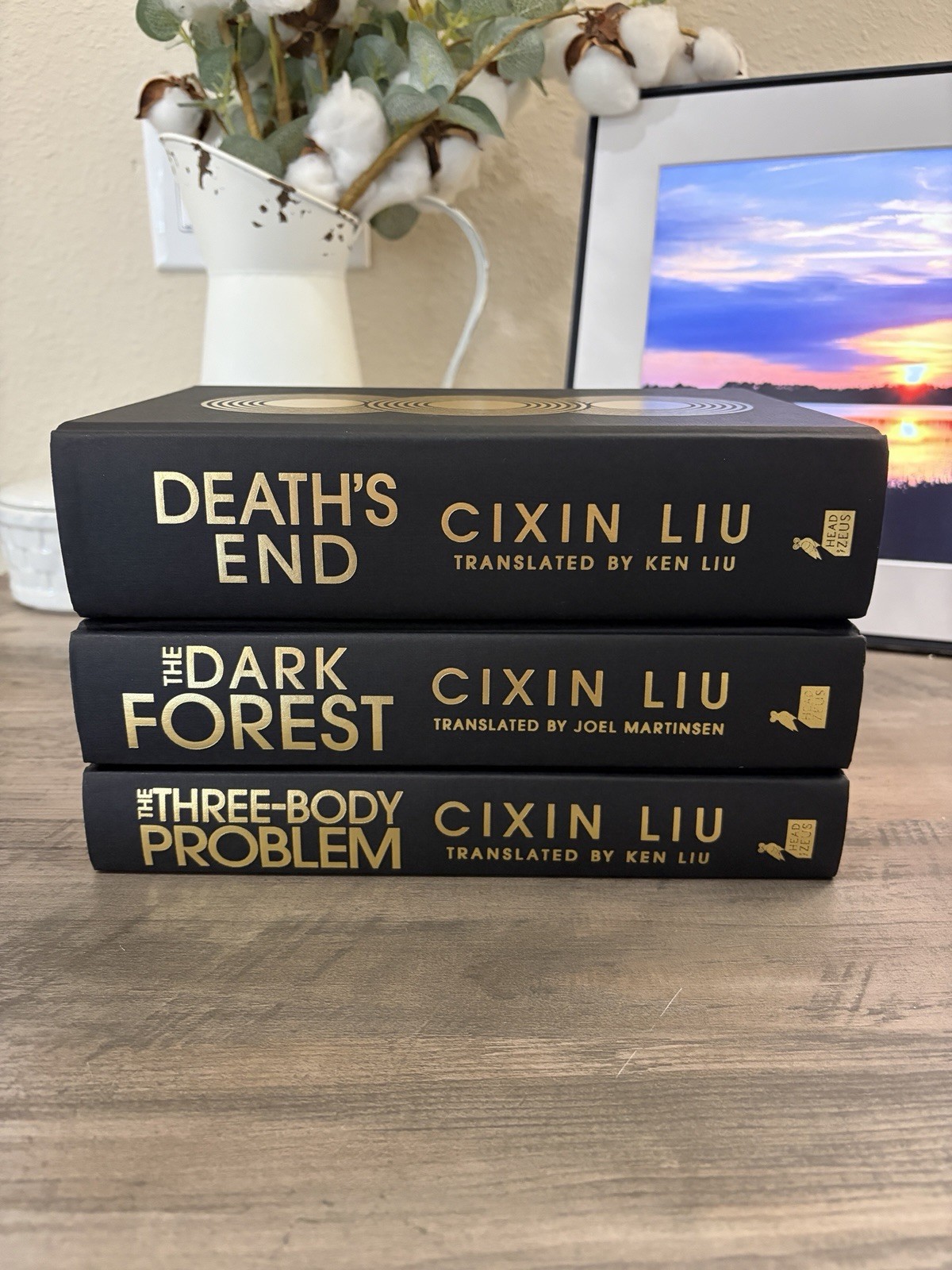 SIGNED The Broken Binding Three Body Problem/Remembrance Of Earth’s Past Trilogy