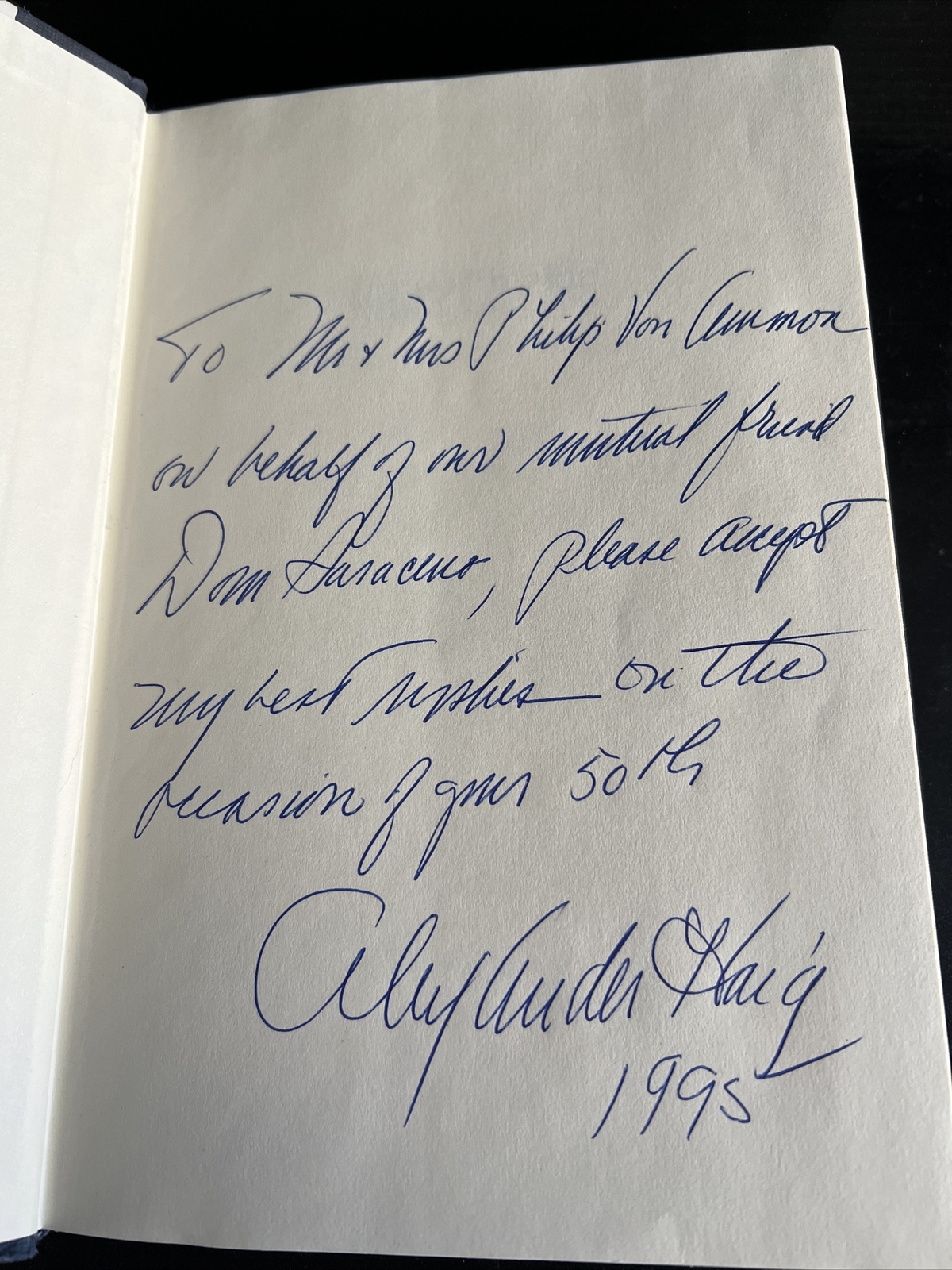SIGNED 1st/1st Inner Circles How America Changed… Alexander Haig HC DJ 1992