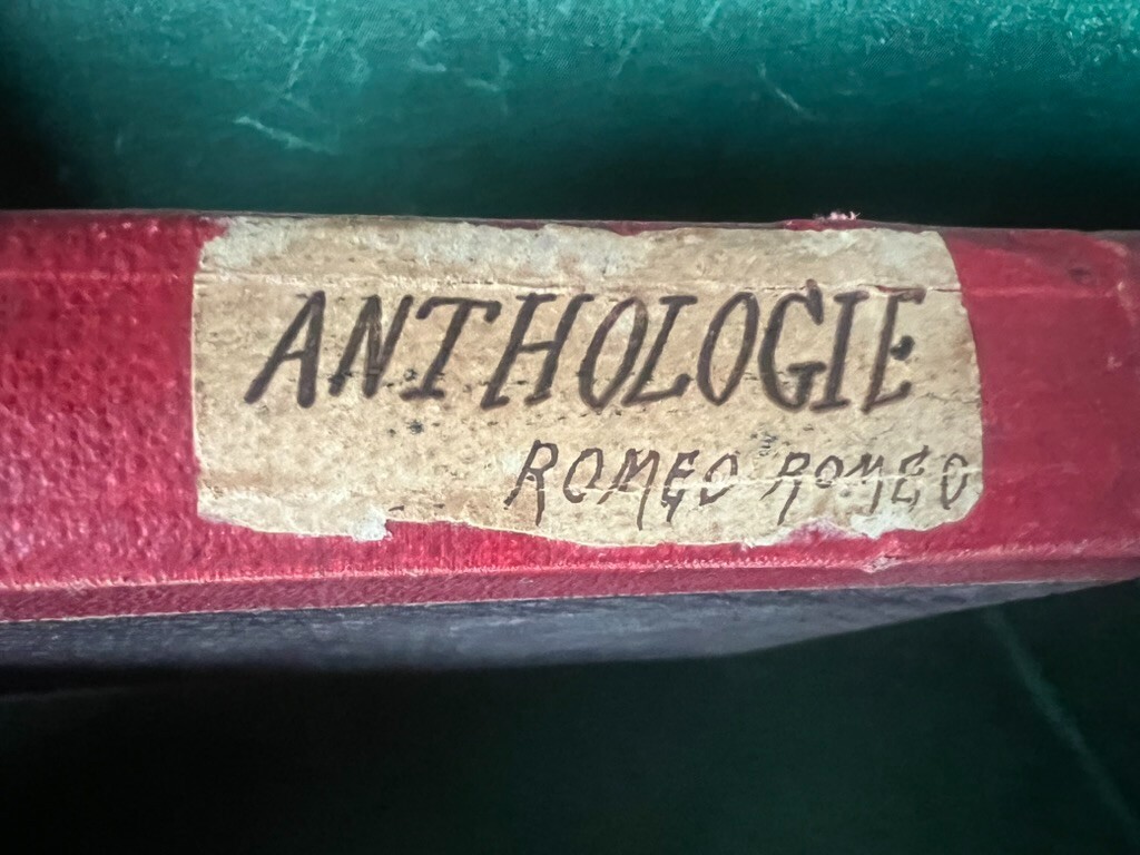 Book ANTHOLOGIE Short Stories French Italian In Prose Romeo From 1894