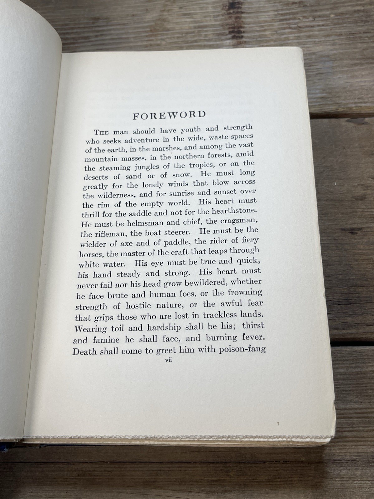 A Book Lovers Holidays in the Open – Ex-Lib Theodore Roosevelt HC Scribners 1916