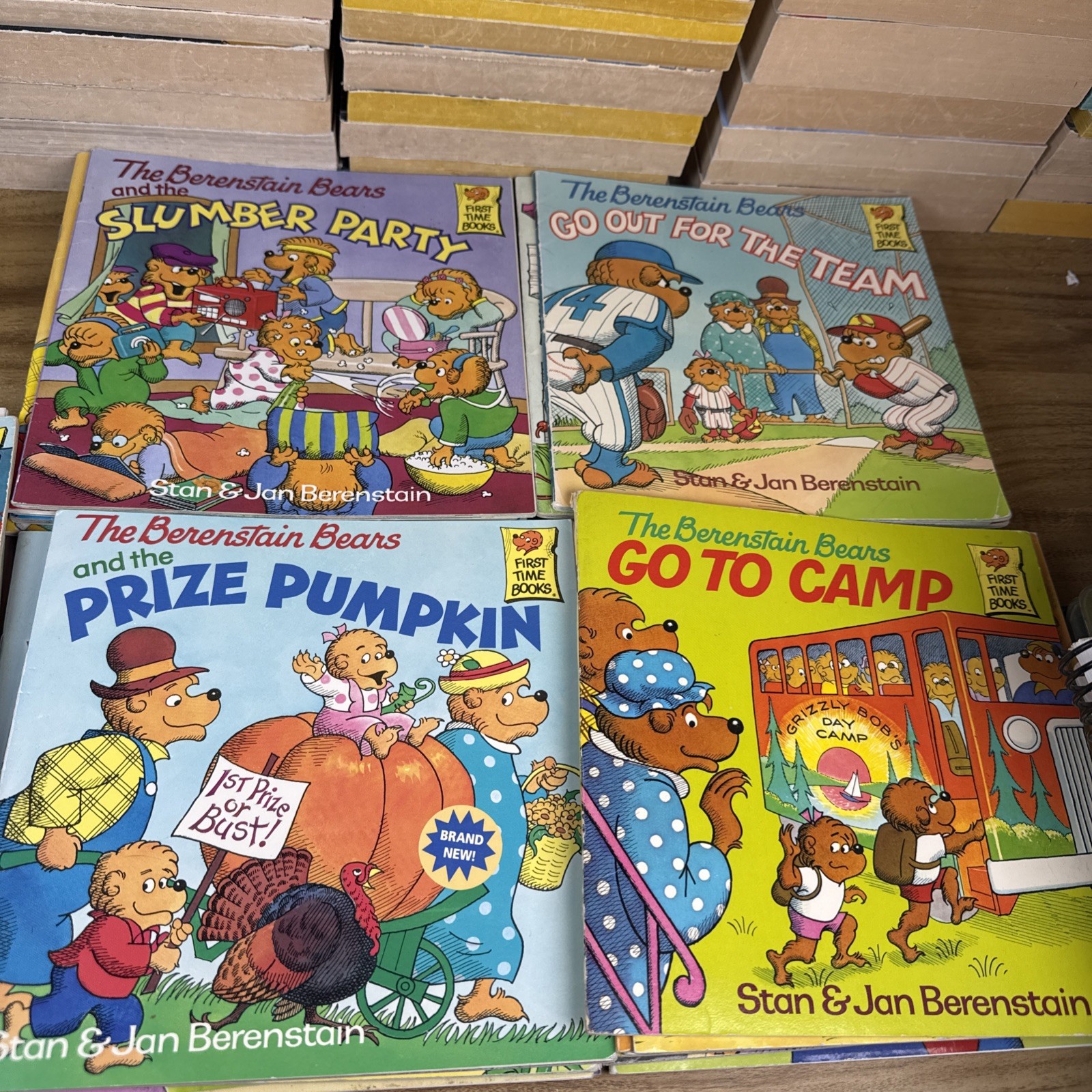 Vintage Berenstain Bears Paperback Books LOT OF 34 NO DUPLICATES