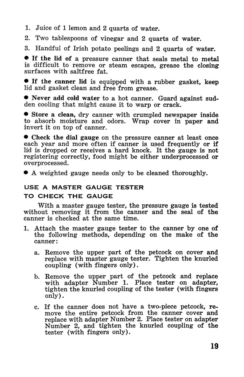 1914 Home Canning Of Fruits & Vegetables Book 39 Pages