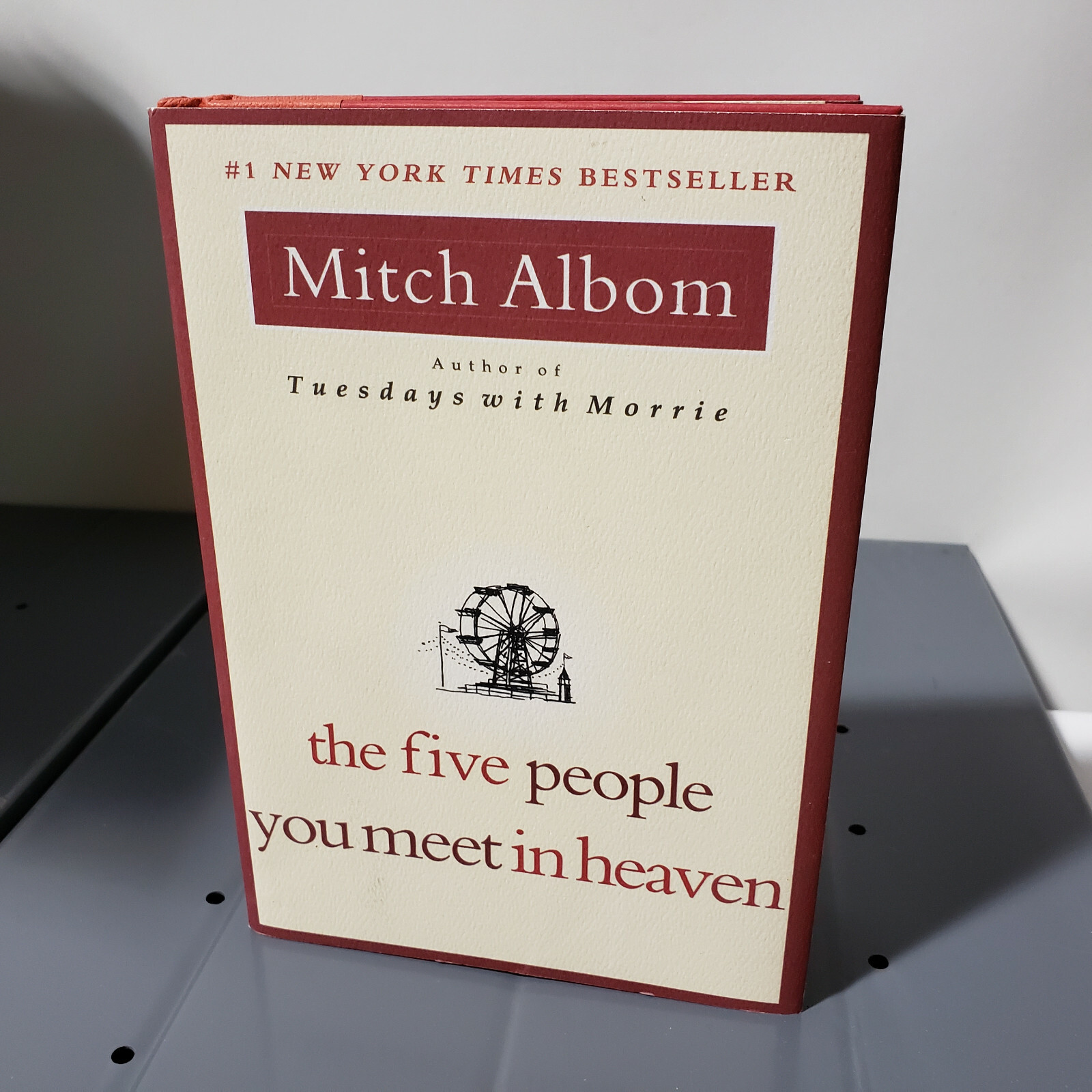 The 5 Five People You Meet in Heaven by Mitch Albom Hardcover book FREE SHIPPING