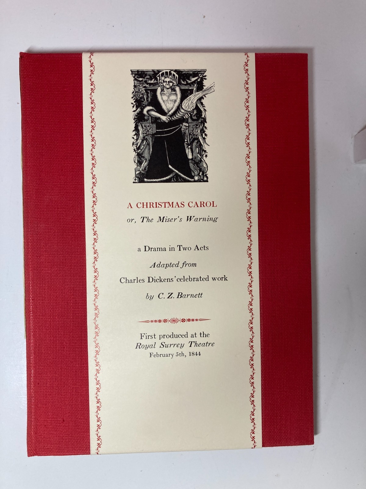Barbarian Press Christmas Carol 1984 Ellis Wood Engravings Slipcase Fine