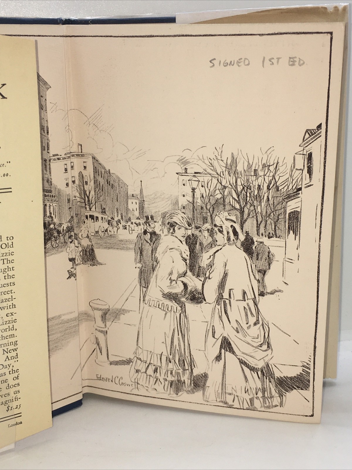 Rare 1924 Edith Wharton First Edition Old New York 4 Book Set, 1 SIGNED!! HCDJ
