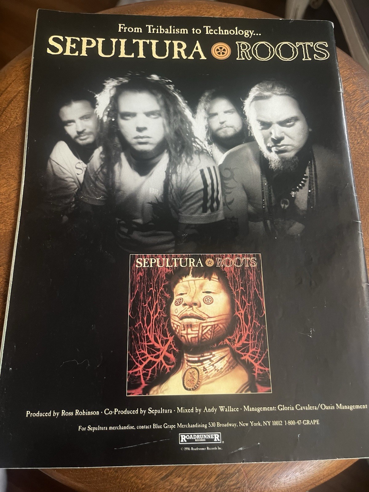 June 1996 Metal Maniacs Magazine Amorphis AC/DC Sacred Reich Pitch Iron Maiden