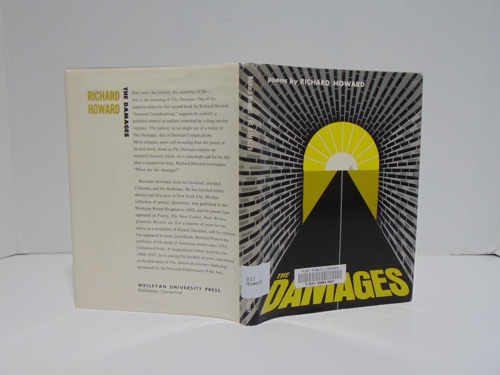 The Damages: Poems by Richard Howard (1967, Hardcover) 1st Edition Ex-Library