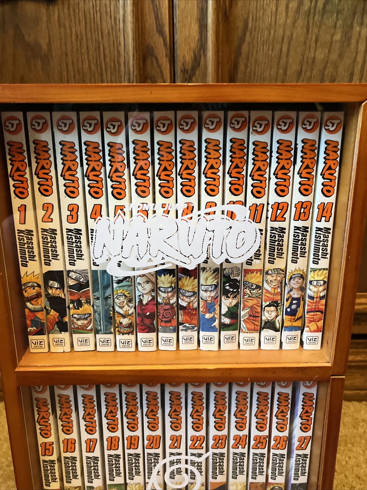 NARUTO – SHONEN JUMP – VIZ -SHADOW BOX – LIMITED EDITION – VOLUMES 1-27