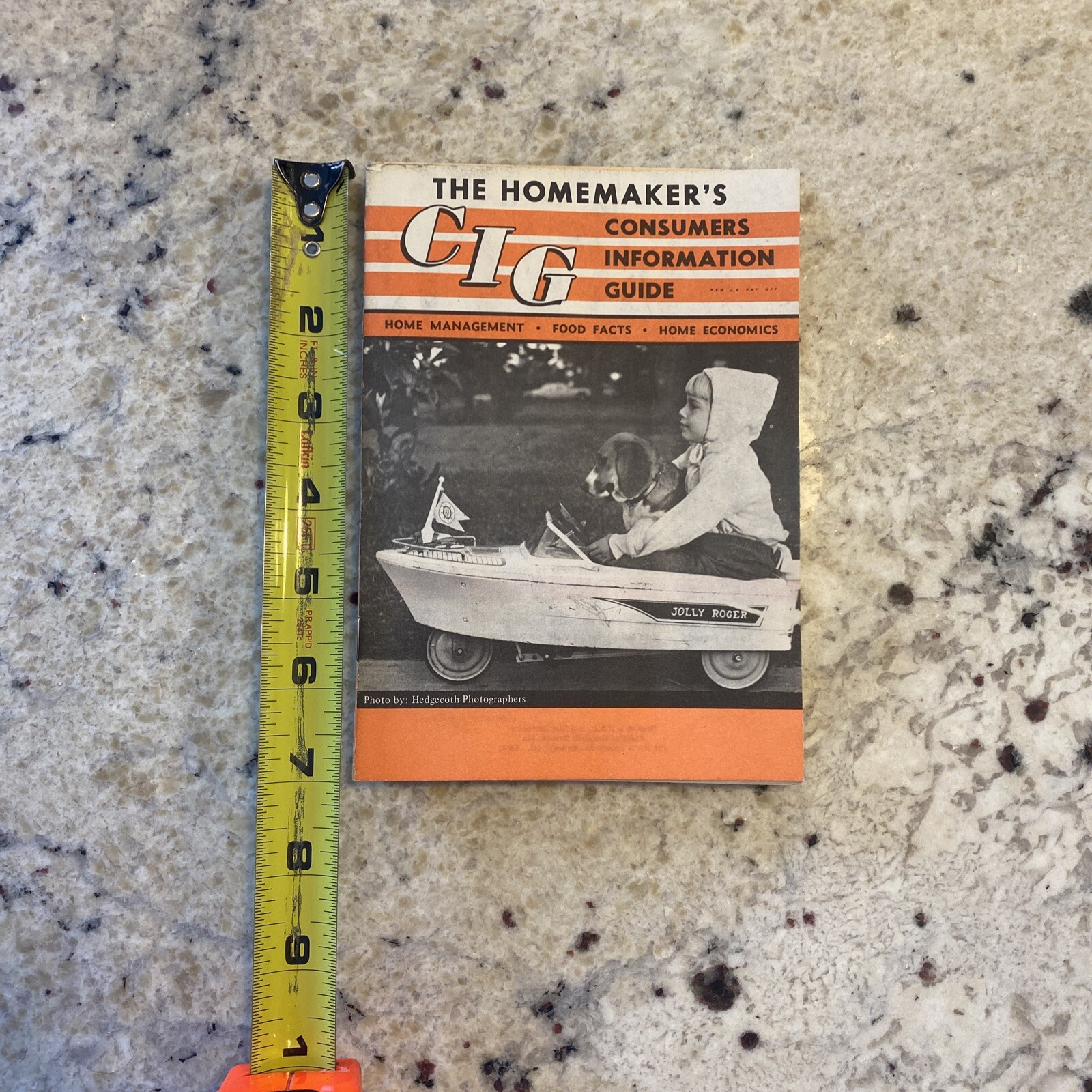 Vintage C.I.G. Consumers Information Guide 1960s DOGS FISHING JOLLY ROGER