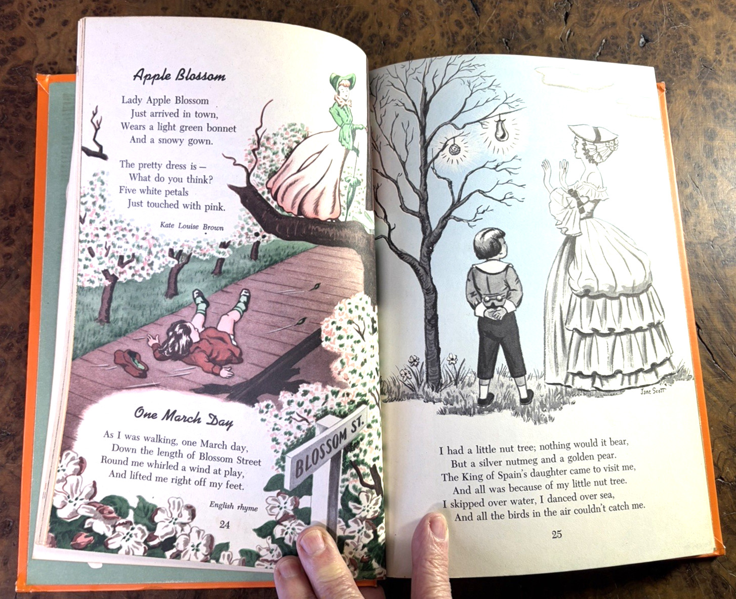 Vintage The Story Hour Child Horizons Book 1961 Color Illustrations HC