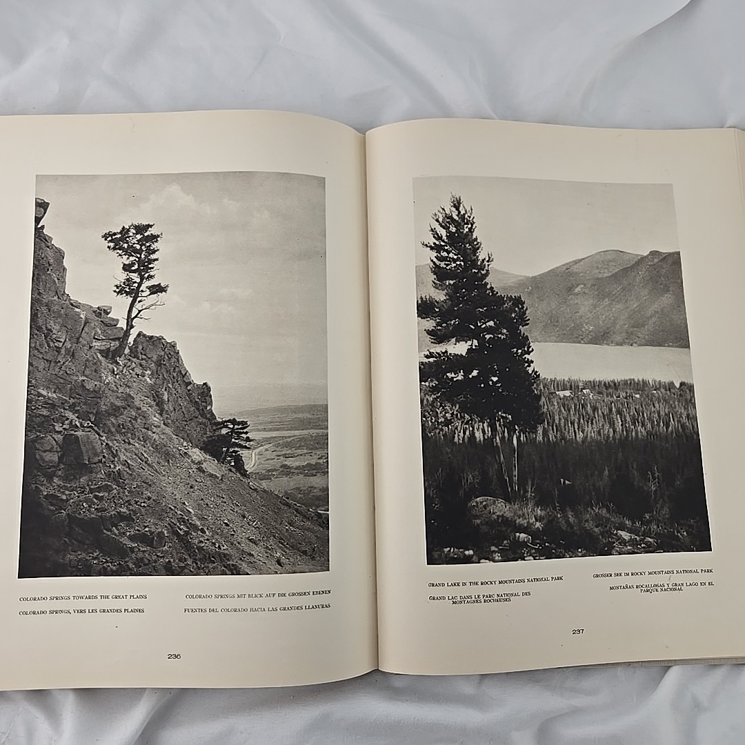 Rare 1920s Romantic America Photography Book E.O. Hoppe 304 Sepia Photos 1927