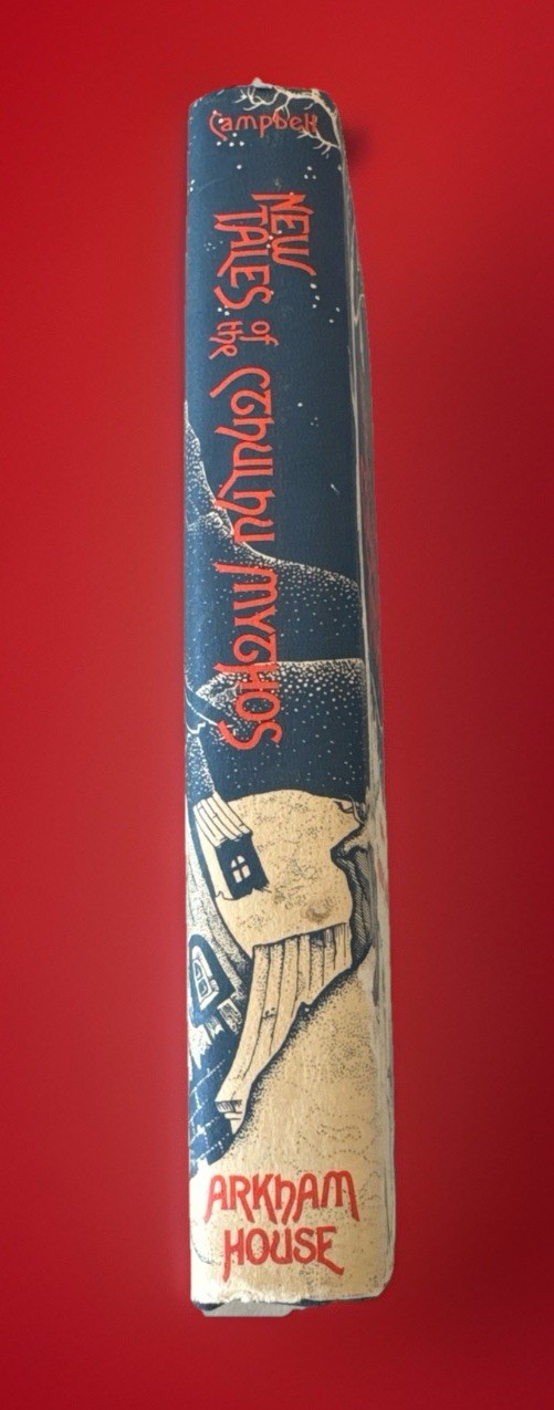 New Tales of The Cthulhu Mythos by Ramsey Campbell Hardcover Dust jacket LOOK!