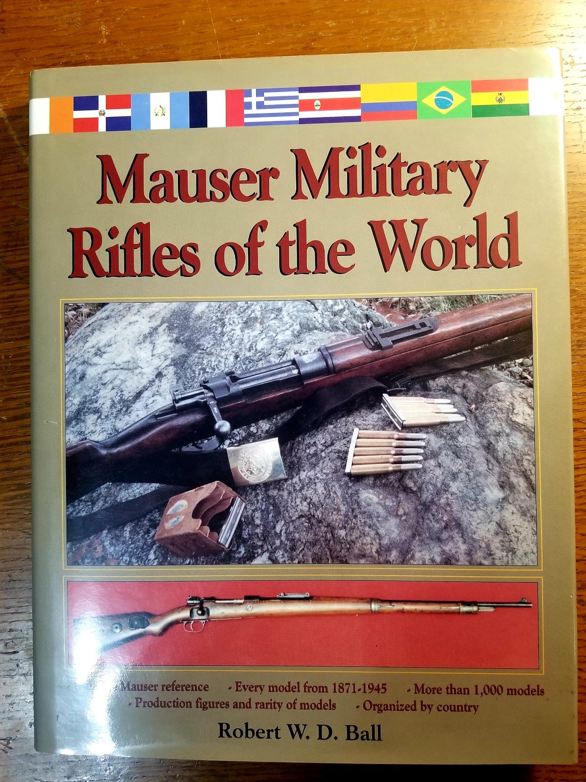 Mauser Military Rifles of the World Book, Robert W. D. Ball, Krause Publications