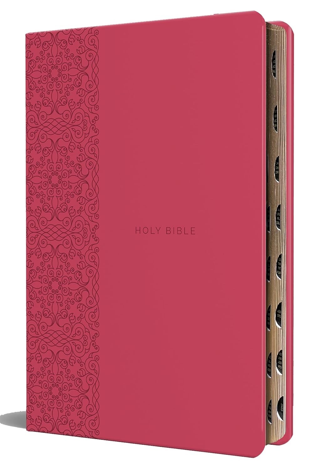 KJV Holy Bible – Large Print Medium Size, Red Letter, Faux Leather, 1408 Pages