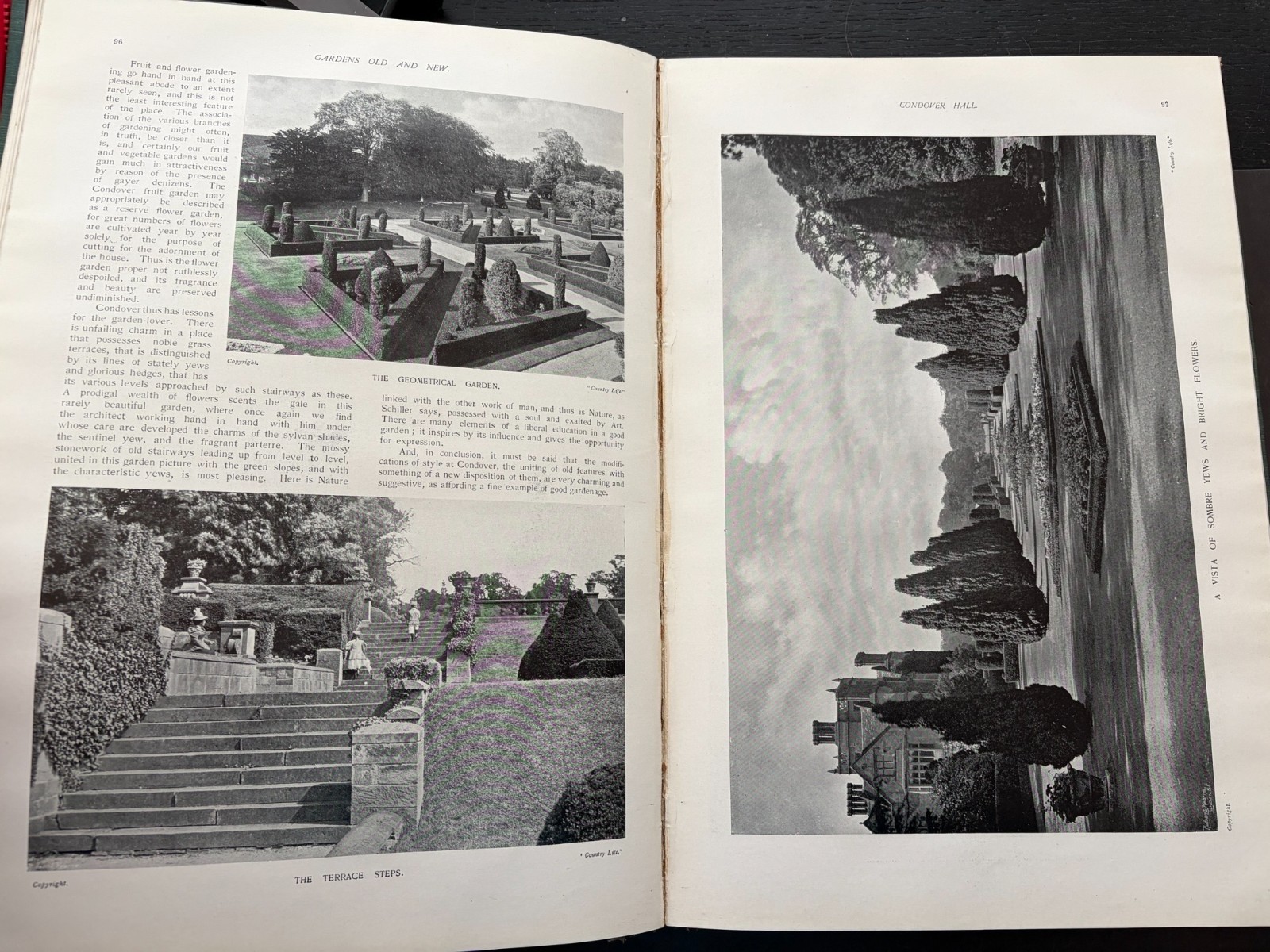 Gardens Old and New (ca.) 1906 by Country Life London HC Folio Illus. G!