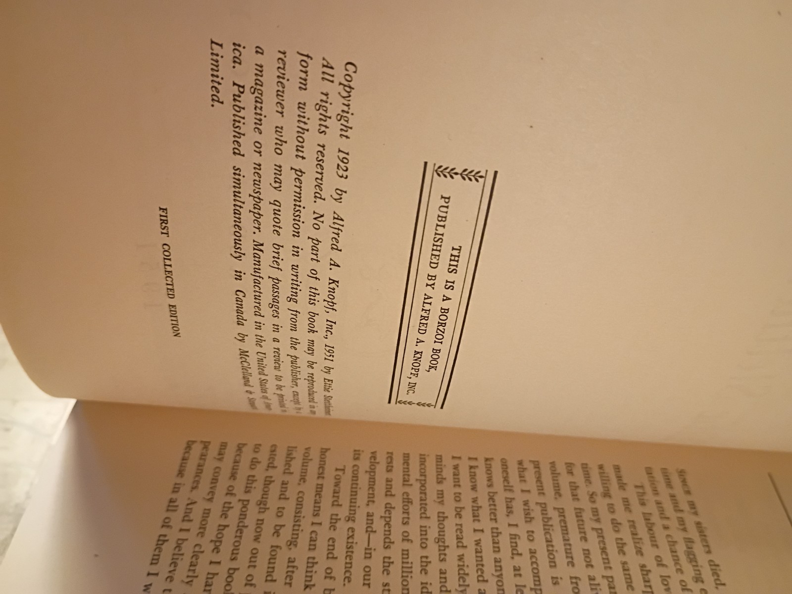 First Edition 1951 Rare Alfred A. Knopf Art History: Ettie Stettheimer Memorial