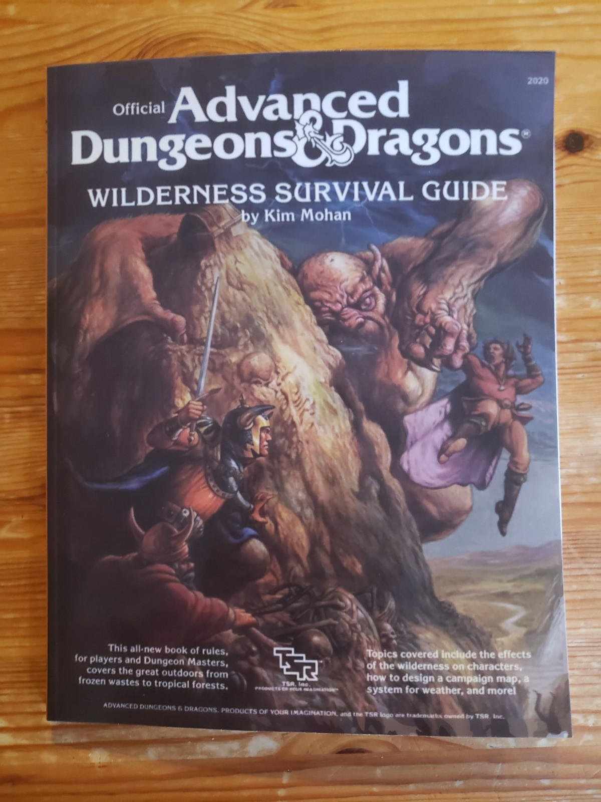 AD&D Wilderness Dungeoneer Survival Guide — Lot of 4 softcover D&D books NEW