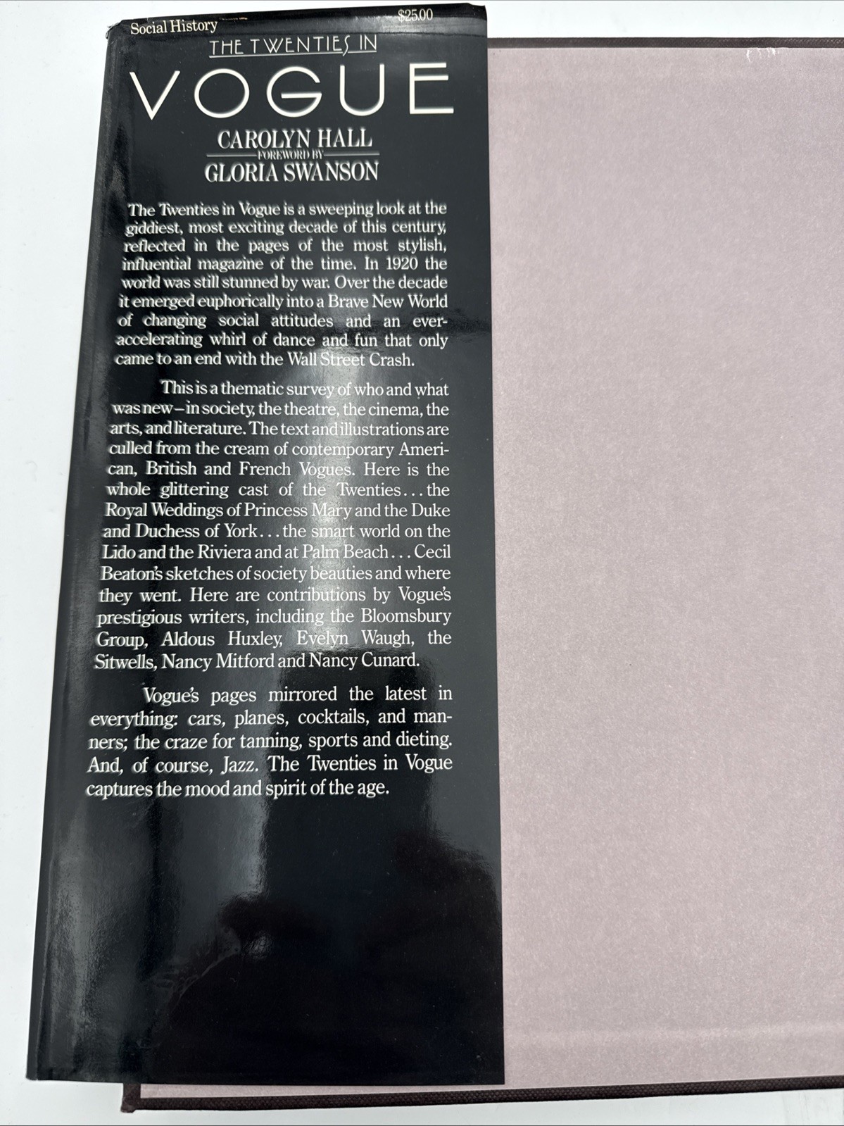 “The Twenties In Vogue” 1983 HALL, Carolyn Hall 1st Edition w/Dust Jacket