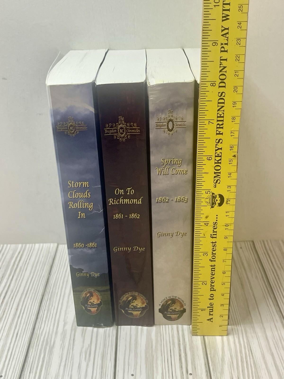 Lot Of 4 PB The Bregdan BC Chronicles Historical Fiction Ginny Dye