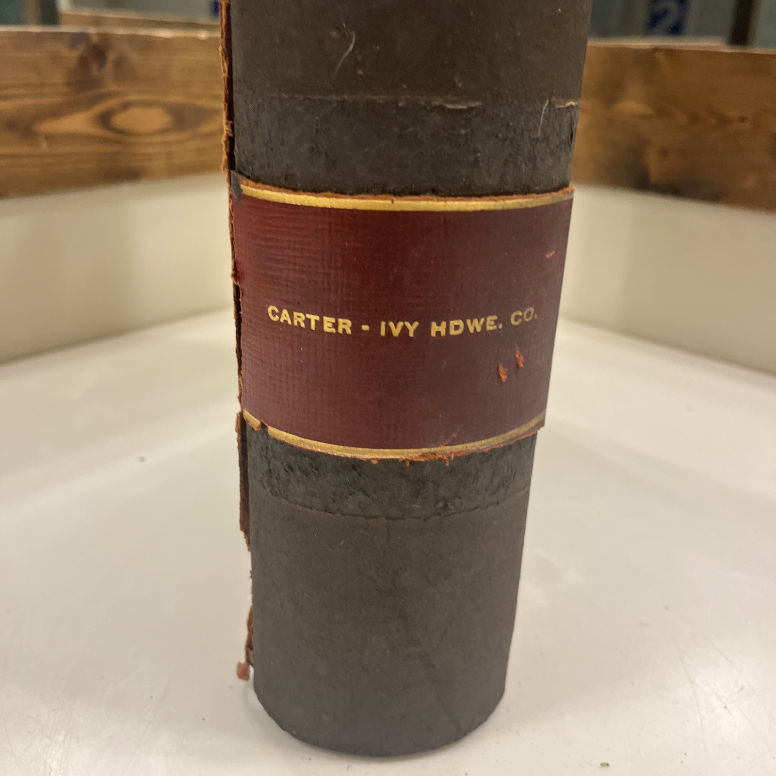 1948 Weatherford Tx Carter Ivy Hardware Ledger Vintage