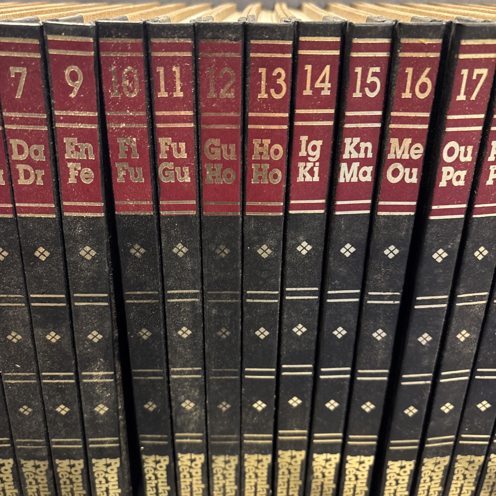 Popular Mechanics Do-It-Yourself Encyclopedia 27 Volumes HC 1986 Hearst