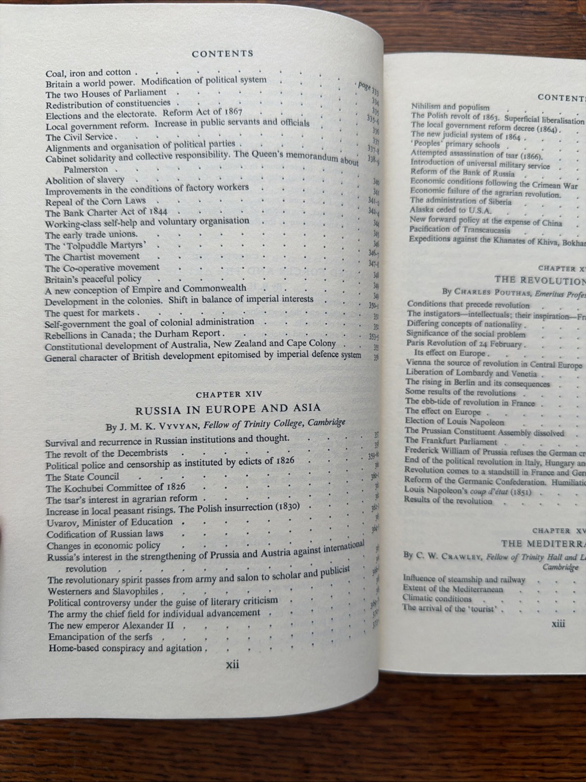 New Cambridge Modern History Vol X J. P. T. Bury 1967 European Power History