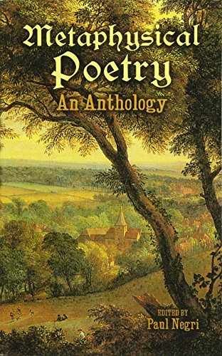 Metaphysical Poetry: An Anthology (Dover – Paperback, by Paul Negri – Acceptable