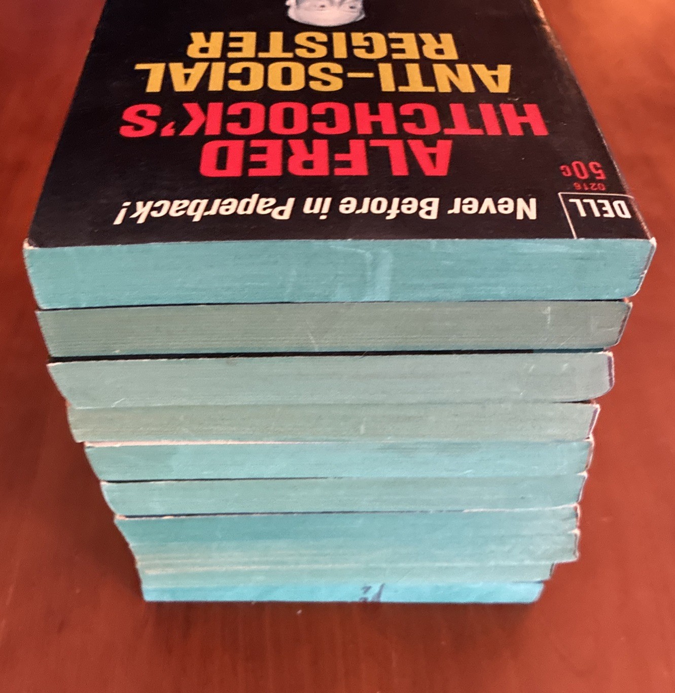 Lot Of 10 Alfred Hitchcock Paperback Books (1961 – 1965)