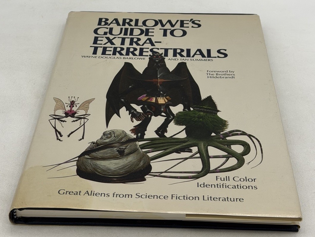 Barlowe’s Guide to Extra-Terrestrials 1979 Workman 1st Ed. SEE PHOTOS