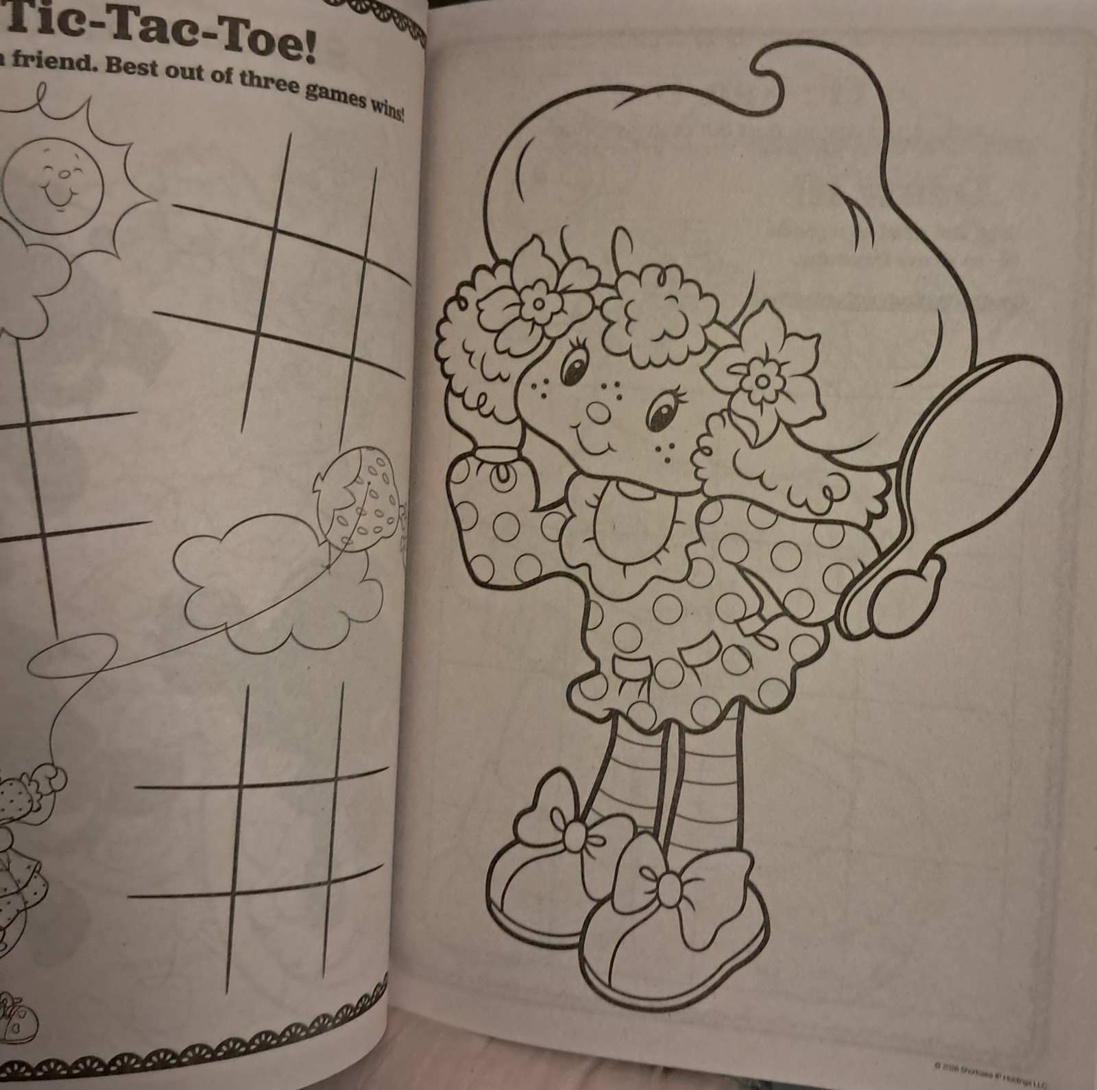❤️ THE WORLD Of ●STRAWBERRY SHORTCAKE● 🍓•BERRY BESTIES Coloring/Activity Book.