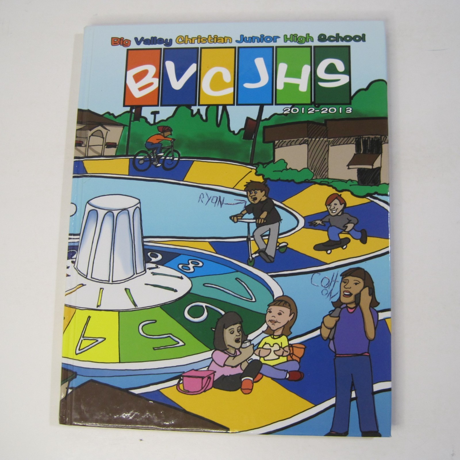 2013 Big Valley Christian Junior High School Yearbook – Modesto, California HC