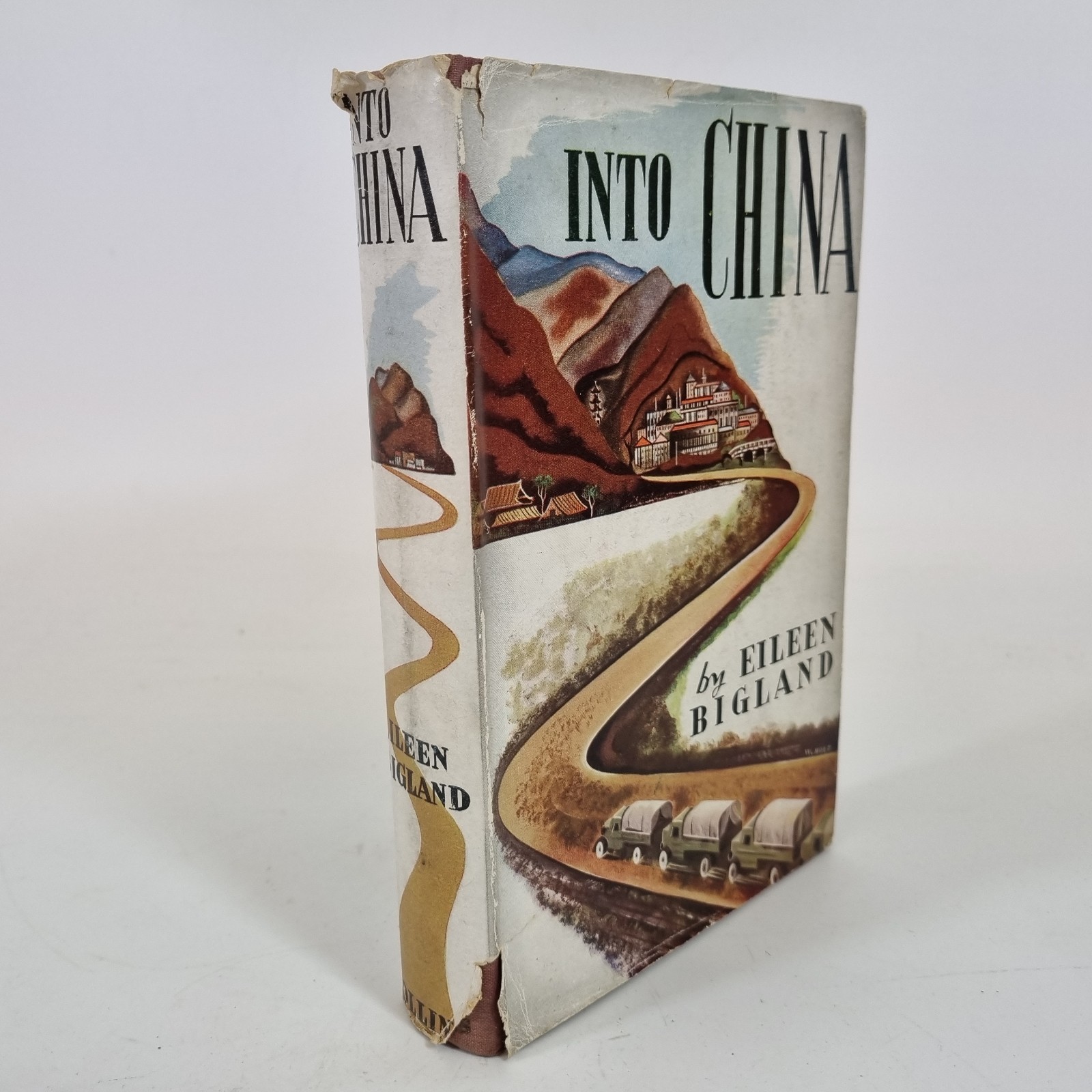Into China By Eileen Bigland 1941 Collins 2nd Impression Dust Jacket