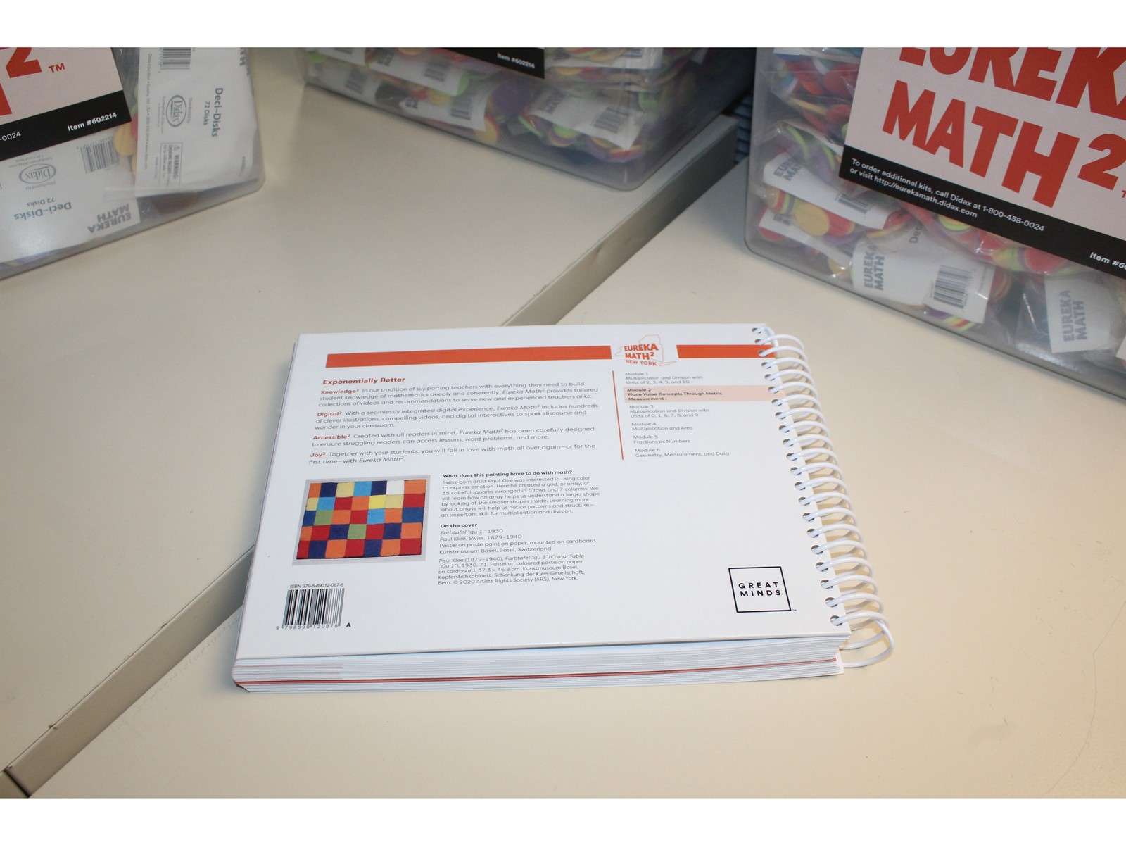 Eureka Math² Squared Grade 3 Module 2 Teacher Book – Weight: 40 oz.