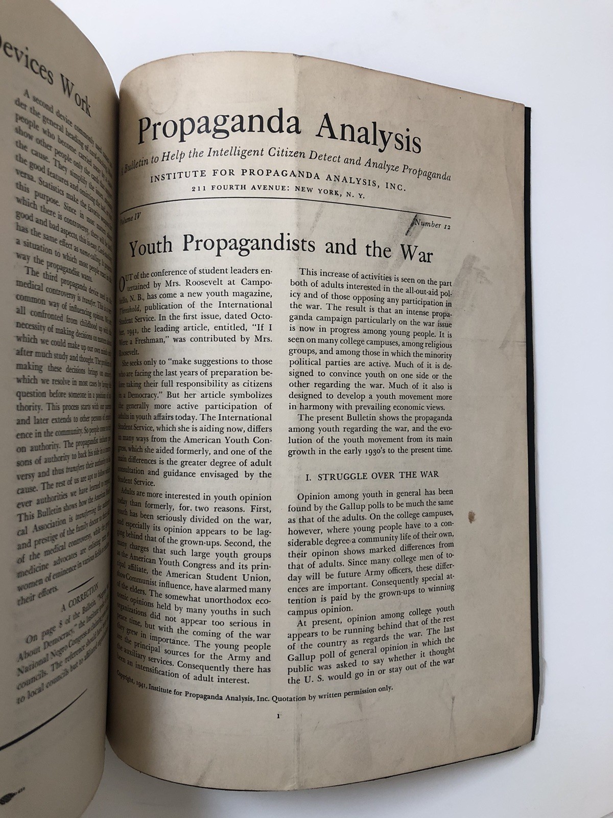 Propaganda Analysis to Help the Intelligent Citizen Detect and Analyze Propagand