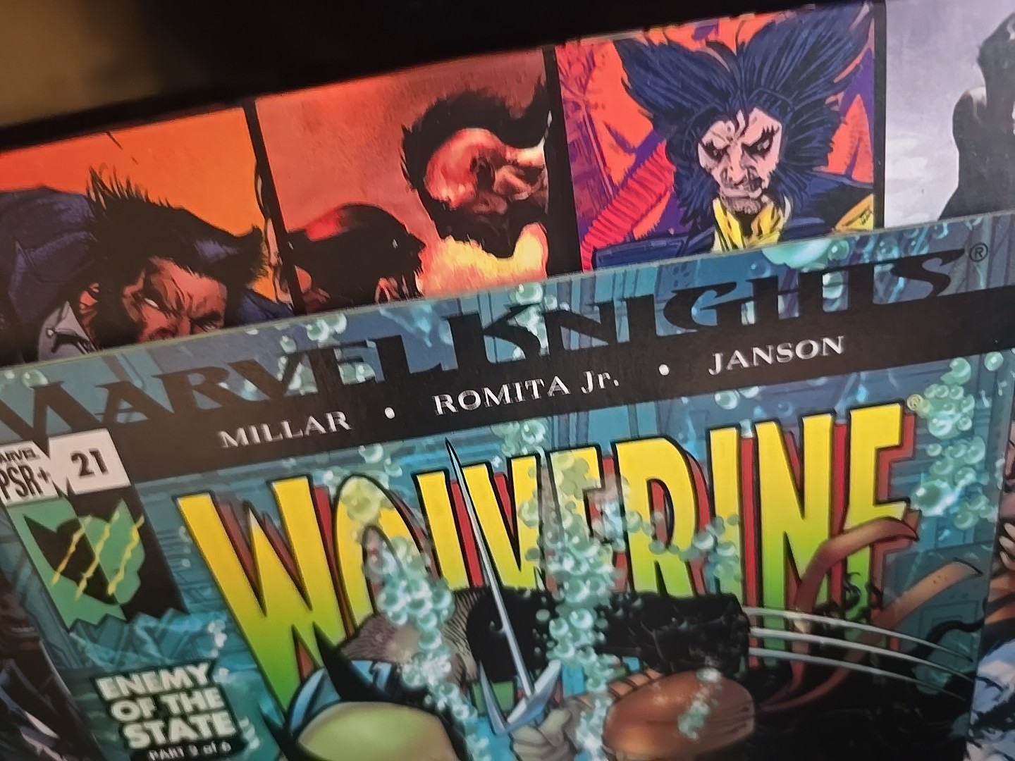 WOLVERINE #20#21 #22 #23 ENEMY OF THE STATE 2004 MARVEL KNIGHTS COMICS NM LOT