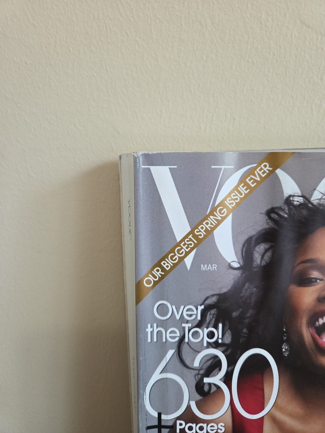 2007 VOGUE Magazine Jennifer Hudson Cover 637 Pages March 2007 Fashion Power