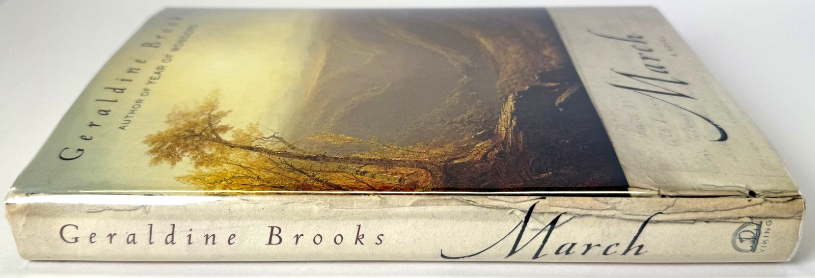 March (Pulitzer) Geraldine Brooks 2005 HCDJ 1st edition 1st printing w Mylar, VG