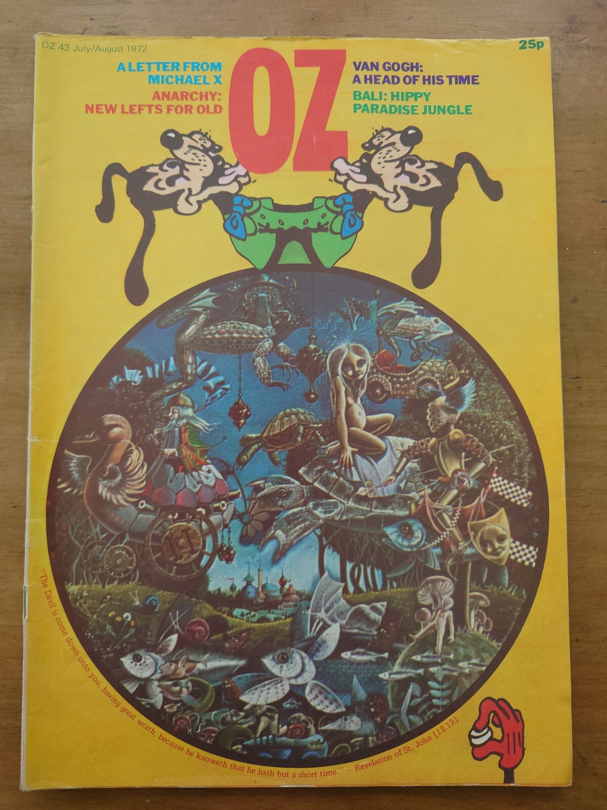 OZ MAGAZINE Issue 43 July / August 1972 – Counterculture