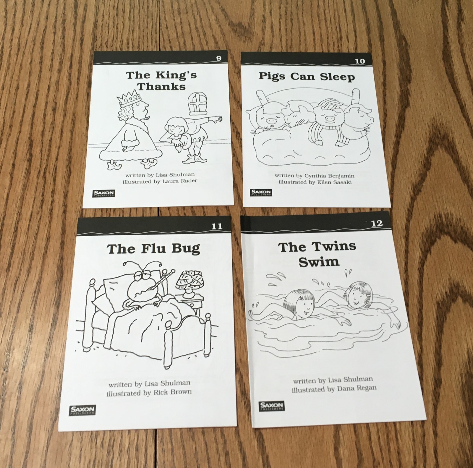 SAXON PHONICS & SPELLING 1ST GRADE DECODABLE TAKE HOME READERS 1 – 52