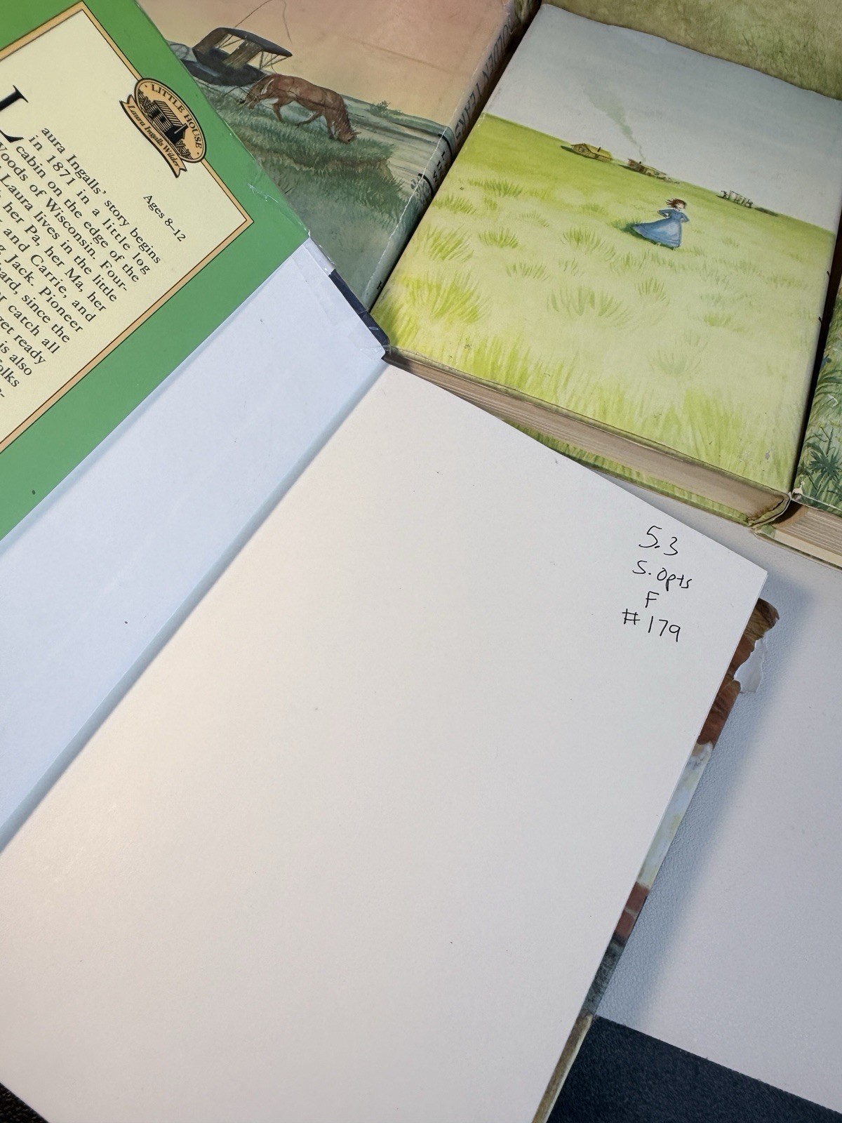 Little House on the Prairie Laura Ingalls Wilder Lot of 7 Hardcover Books 1950s