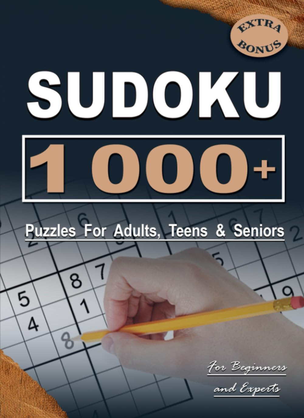 1020 Sudoku Puzzles for Adults: Sudoku Puzzle Book for Adults. Easy to Hard…