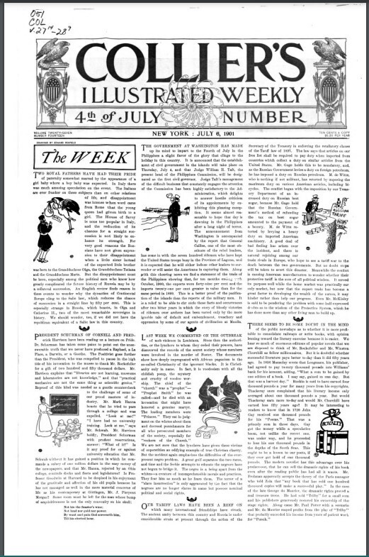 COLLIER’S WEEKLY MAGAZINE 1900S 491 Unique Issue Collection On USB Flash Drive