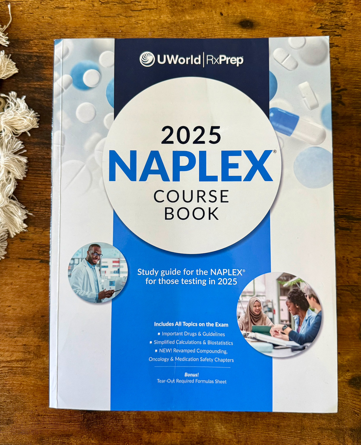 UWorld RxPrep’s 2025 NAPLEX New Course Book for Pharmacist License Exam