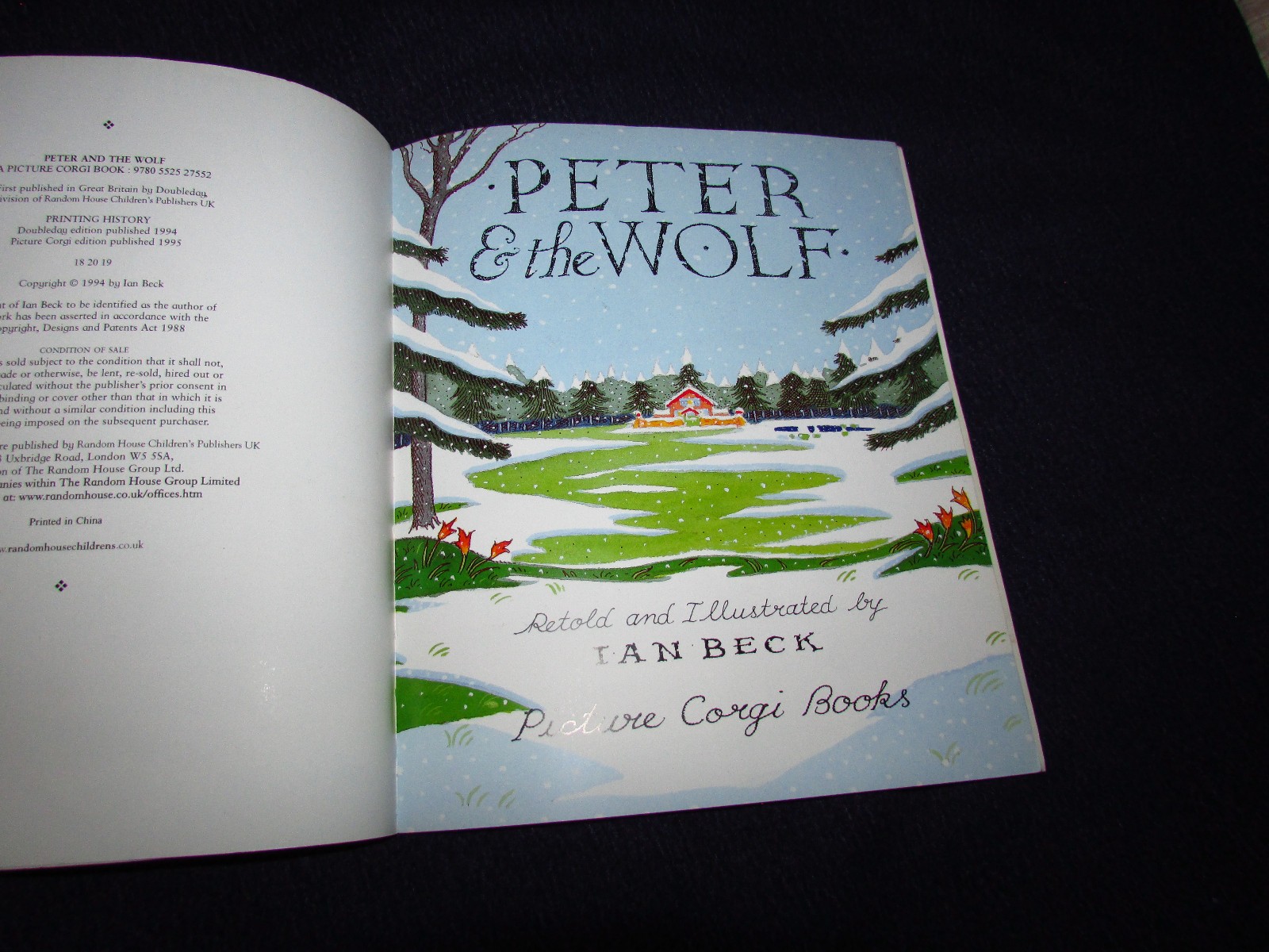 Prokofiev’s Peter & The Wolf: Retold and Illustrated by Ian Beck 1994 SEE VIDEO