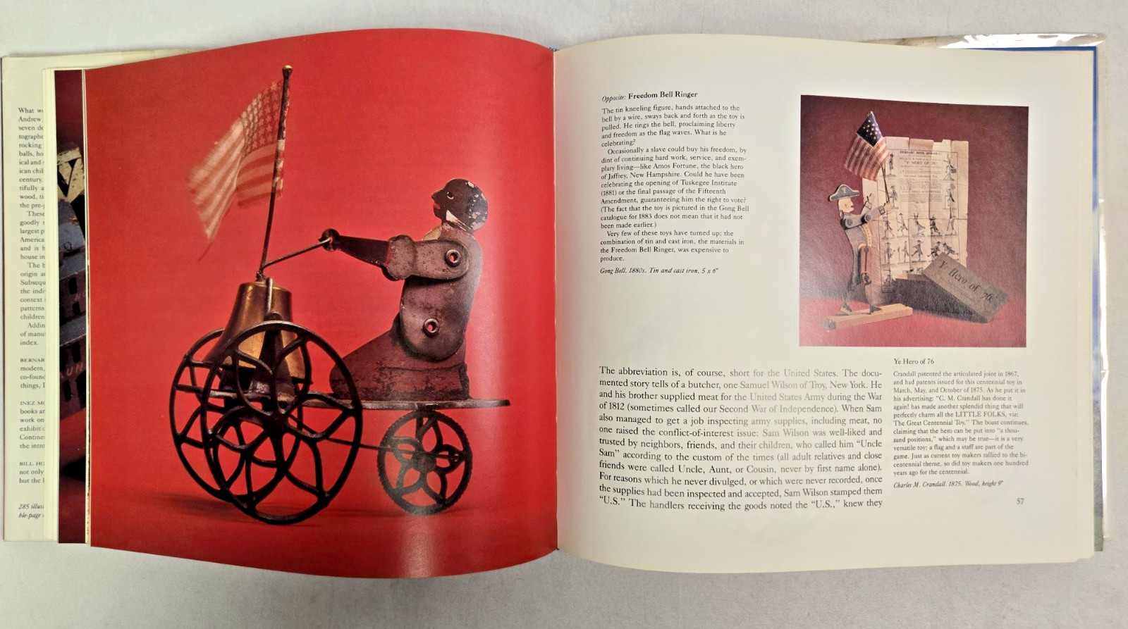 Beautiful Large Coffee Table Book “American Antique Toys” 282 Pages Near Mint