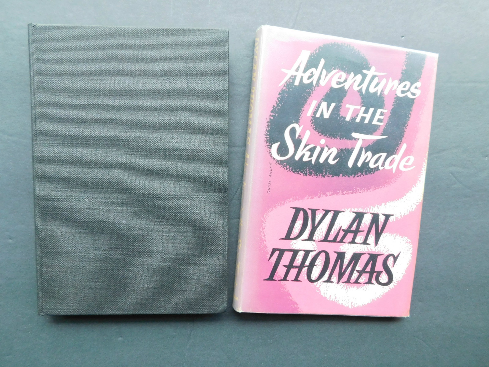 DYLAN THOMAS Adventures in the SKIN TRADE 1955 1st edition collectible w/jacket